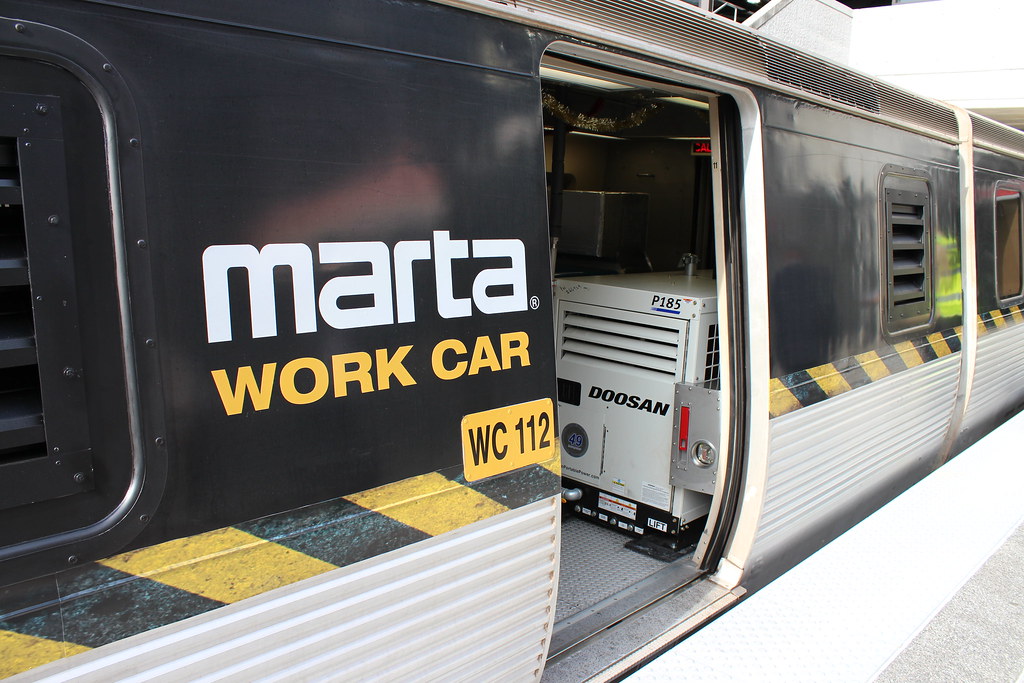 MARTA Work Car Congratulations to the numerous members of … Flickr