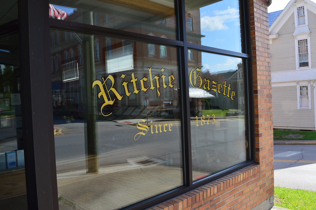 Ritchie Gazette offices Harrisville, WV Daniel Westfall Flickr