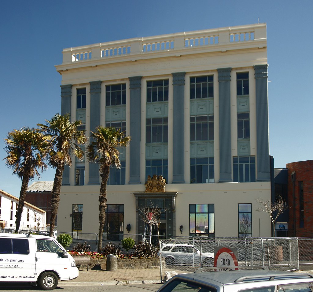 Christchurch old Central Post Office building Corner of H… Flickr