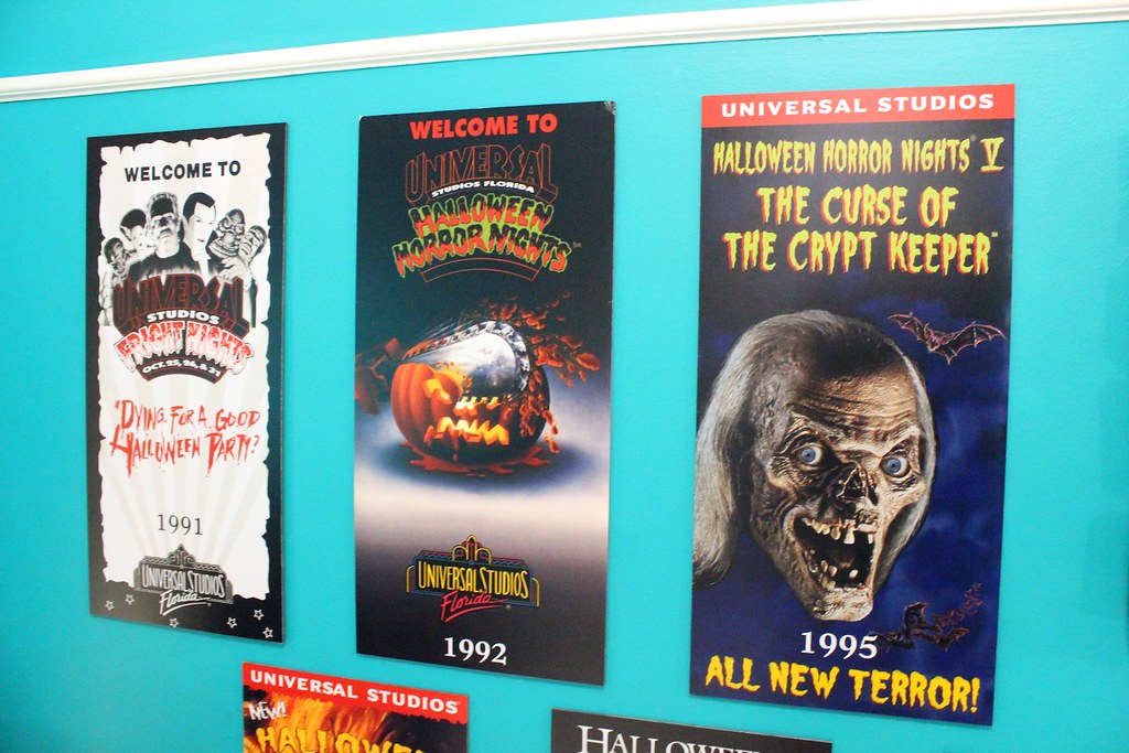Halloween Horror Nights exhibit and presentation at the Orlando History
