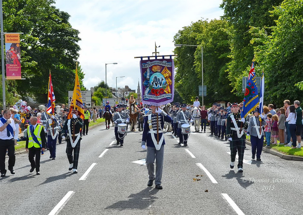 irvine marymass festival, kilwinning road I was standing o… Flickr