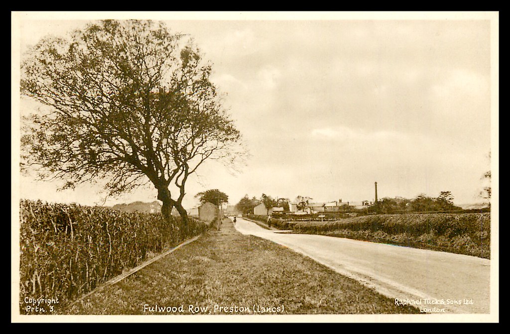 Fulwood Row, Preston (Lancs) Sepia postcard by Raphael Tuc… Flickr