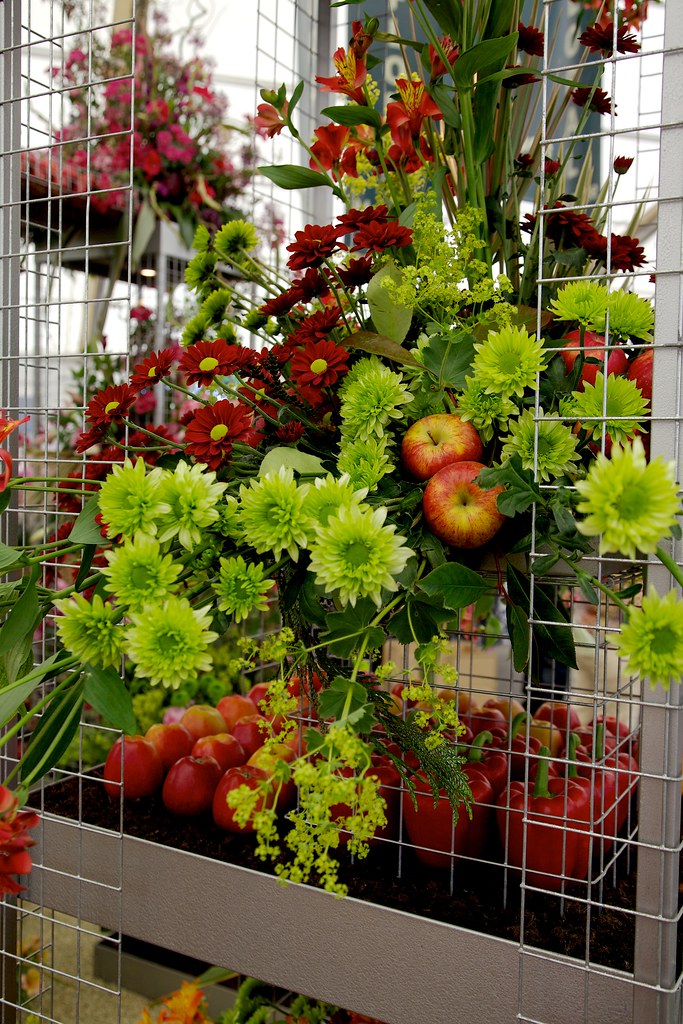 Flowers, fruit and veg. Hampton Court 2013. Jim Kinnear Flickr