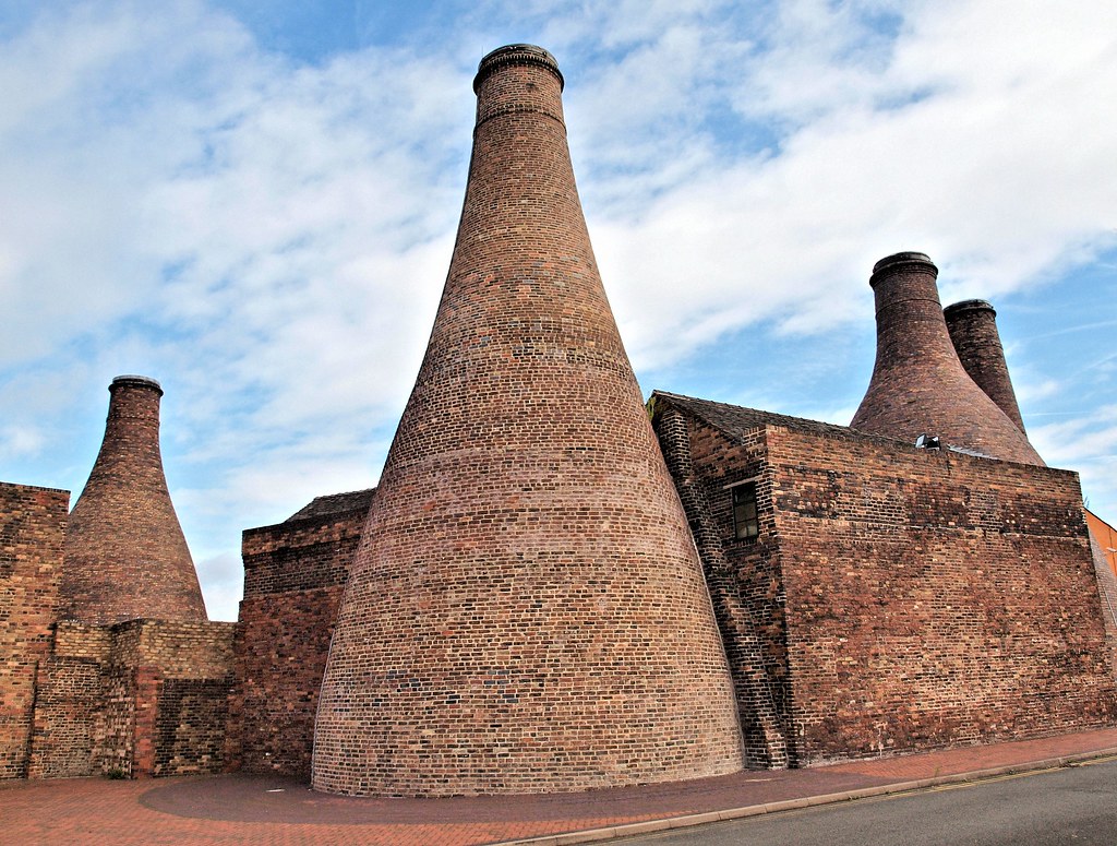 Longton Bottle Kilns Longton Stoke on Trent U.K. Have Cam Will