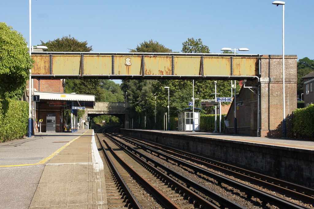 Parkstone Railway Station, Station Road, Lower Parkstone, … Flickr