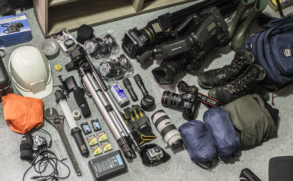 Urbex equipment Ready to explore Norwegian underground. Thoryllo