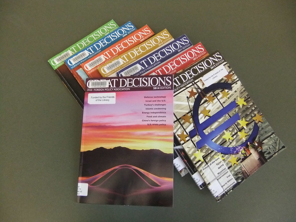 Cohasset Public Library Great Decisions Discussion Group Flickr