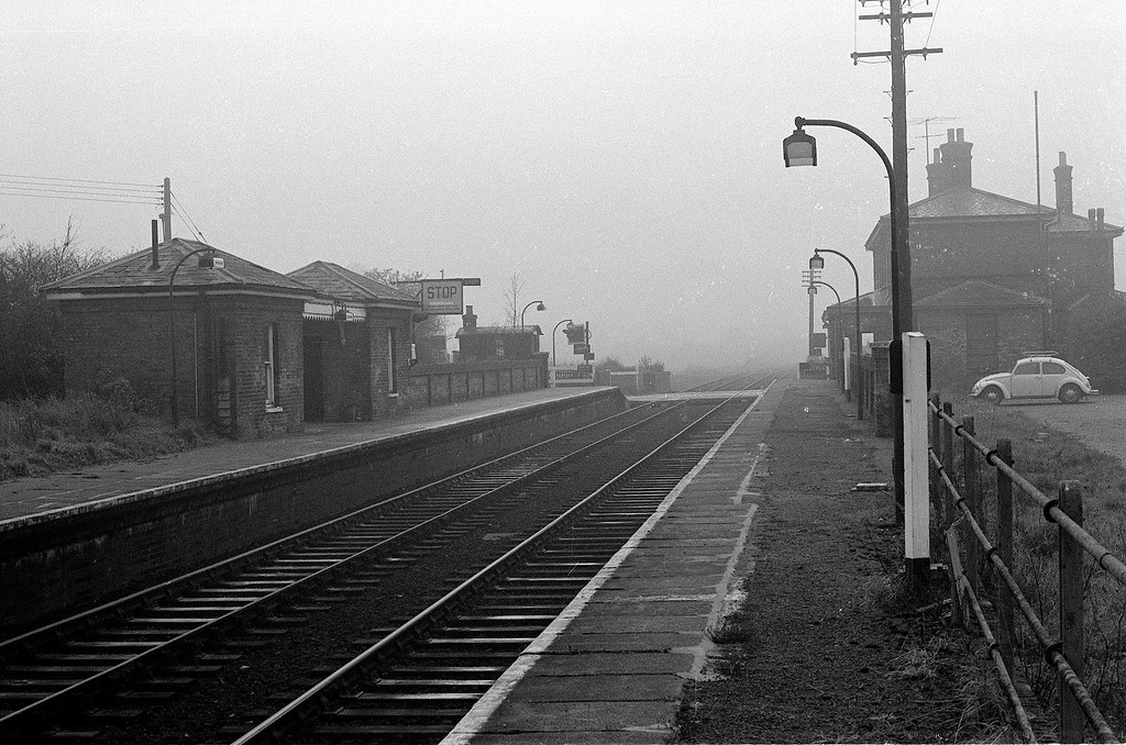 Darsham station (2), 1975 Bluepelicanrailway Flickr