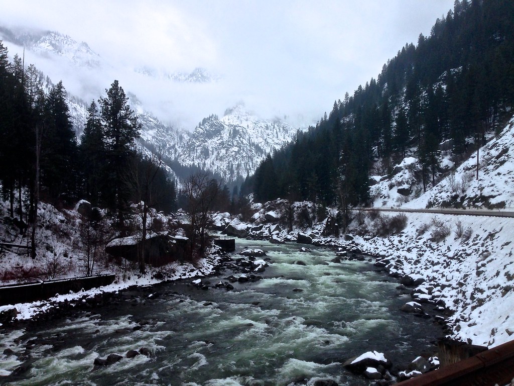 The Wenatchee River Just outside Leavenworth, Washington Dan Flickr