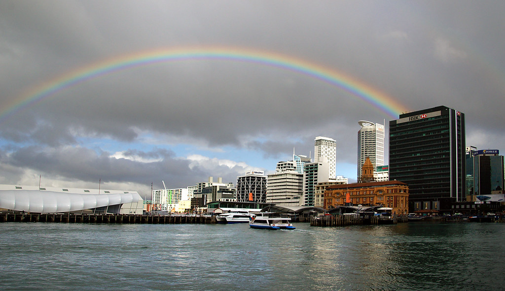 Auckland under the Rainbow. A rainbow is a meteorological … Flickr