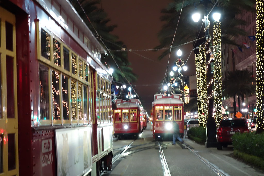 Canal Street Christmas Lighting New Orleans, LA Paul Broussard Flickr