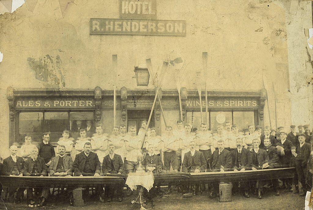 Blyth the Westoe Hotel at Cowpen Quay in 1900 With membe… Flickr