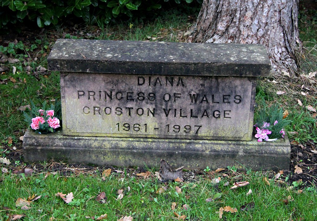 Princess Dianas Grave Stone