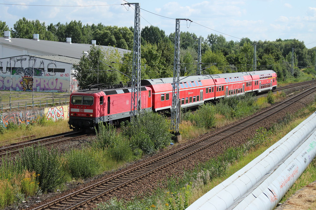 SBahn Rostock Dosto Garnitur. Kurz vor der Einfahrt in de… Flickr