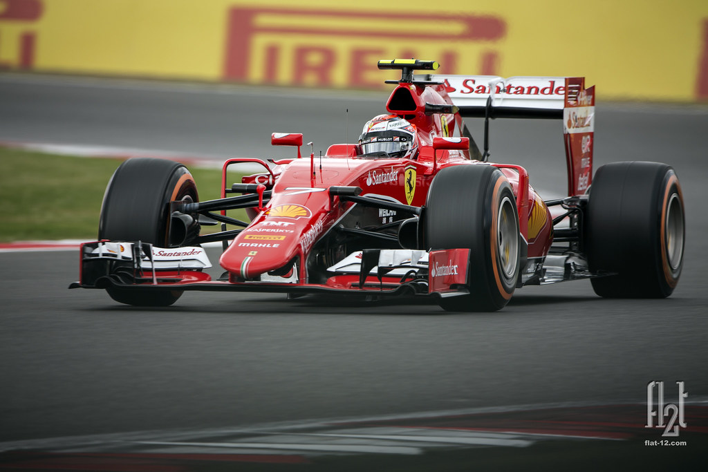 Kimi Räikkönen FP3, 2015 British Grand Prix, Silverstone, … Flickr
