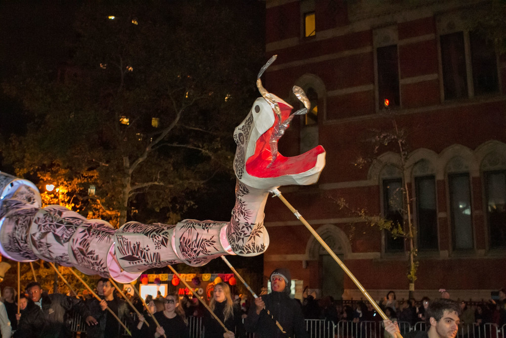The 42nd Annual NYC Halloween Parade Theme Shine a Light i… Flickr