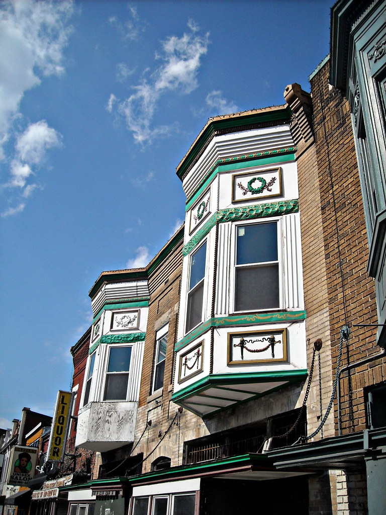 decorative Bay windows at 13441346 H Street NE in the Nea… Flickr