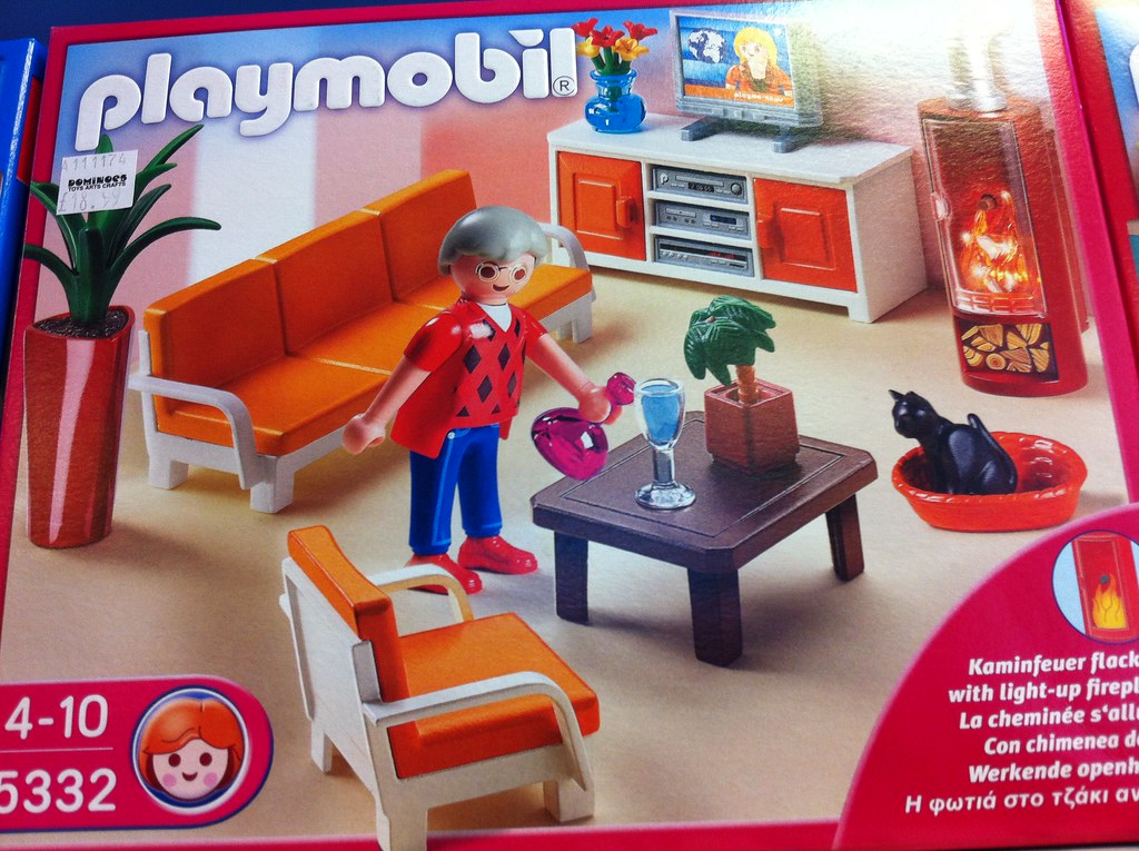 Playmobil living room set box Photographed this one