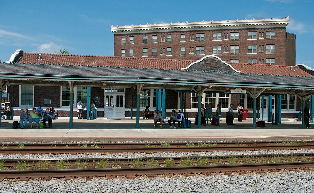 Wilson, NC train station Built in 1924 by the Atlantic Coa… Flickr