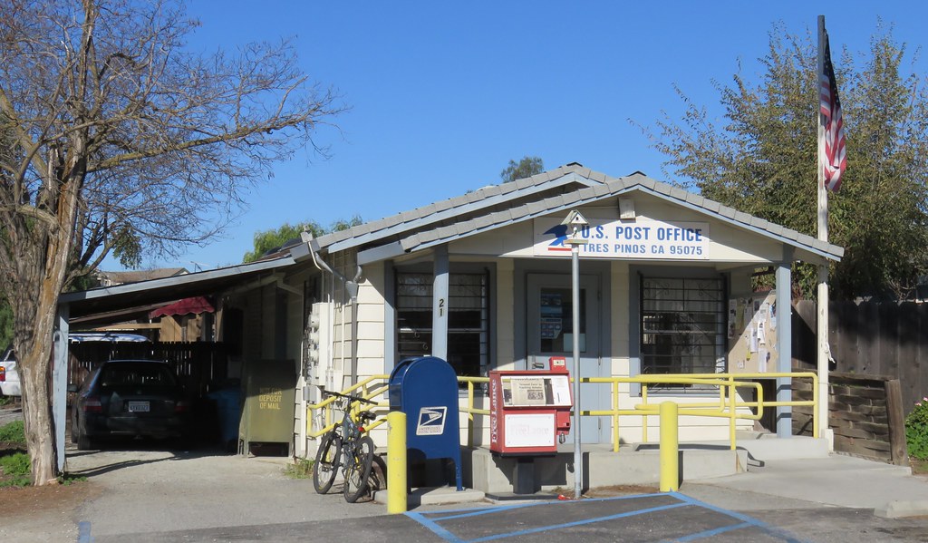 Post Office 95075 (Tres Pinos, California) Tres Pinos is l… Flickr