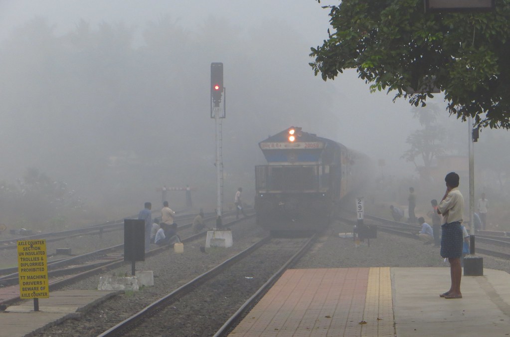 20130110, Narsapur, AP (India) Arrival of the express from… Flickr