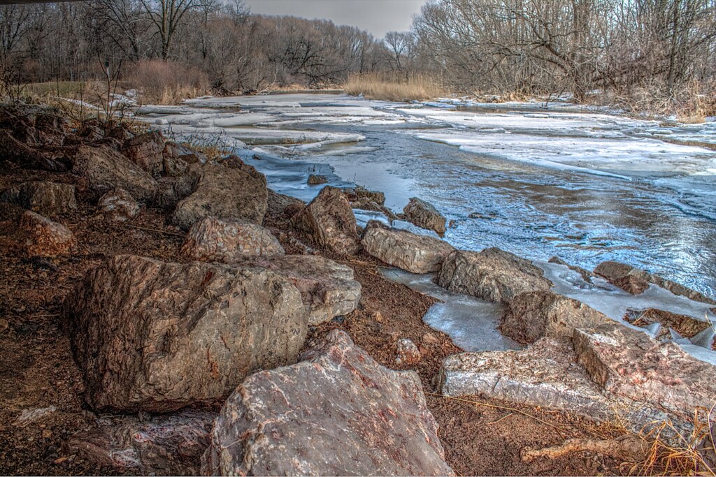 Pigeon River Thaw Spring in Sheboygan! K. Eberhardt Flickr