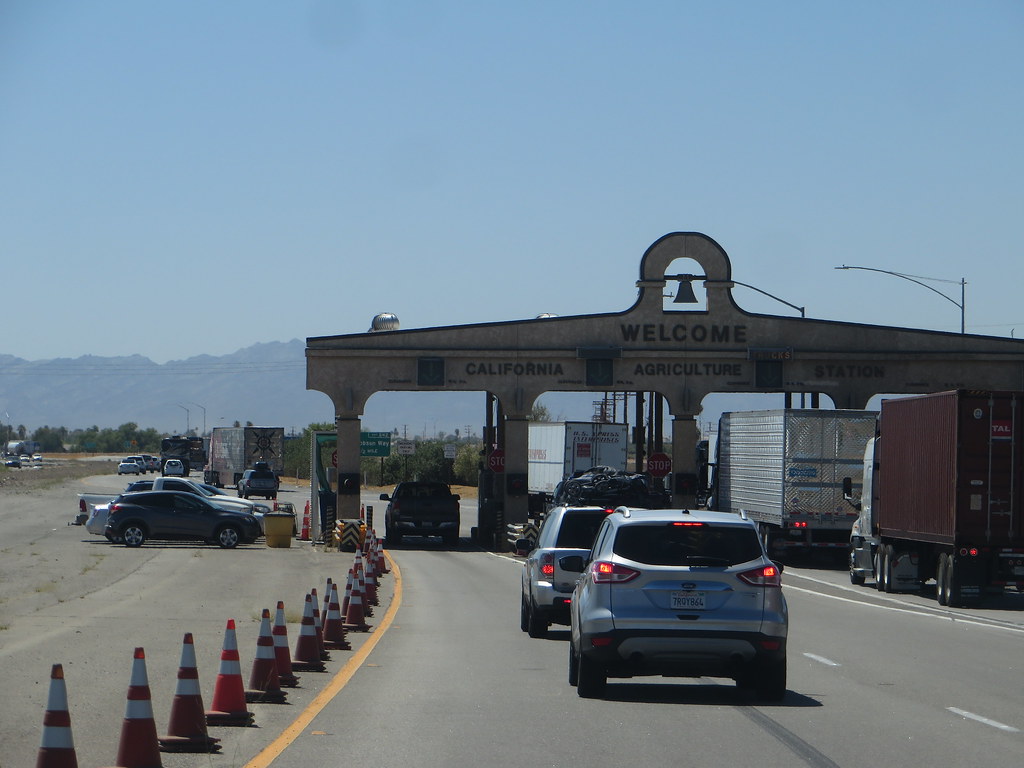 California Agricultural Inspection Station, Interstate 10,… Flickr