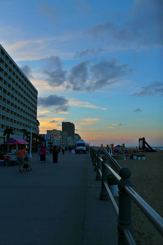 Virginia Beach Boardwalk Virginia Beach, Virginia Flickr