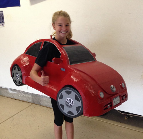 Ellie's VW Beetle Halloween Costume View the complete VW S… Flickr