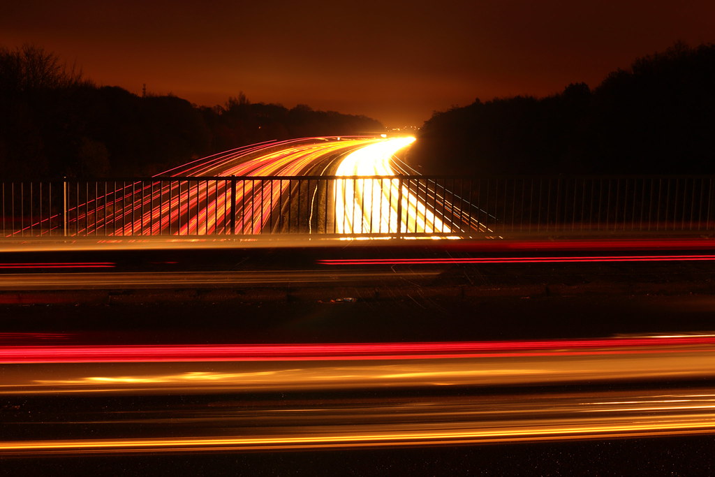 taken last night m61 motorway and babylon lane adlington, … Flickr