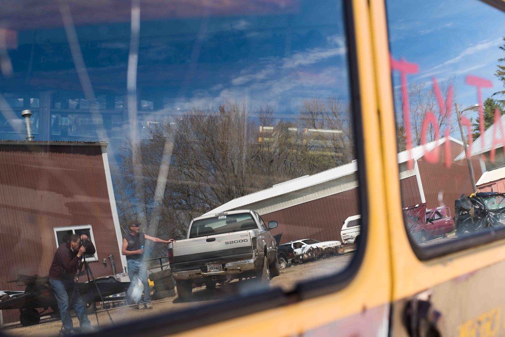 Reflections of a Photographer Seward Auto Salvage, Milto… Flickr