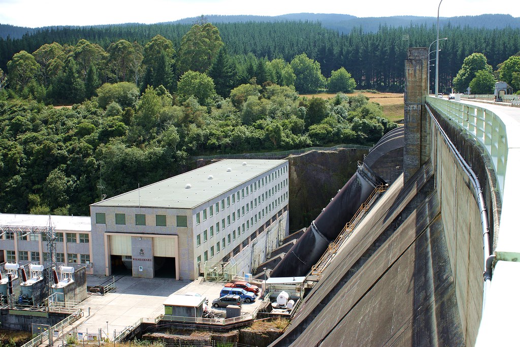 Whakamaru Hydro Dam and Power Station .NZ. ArtyFx. Flickr