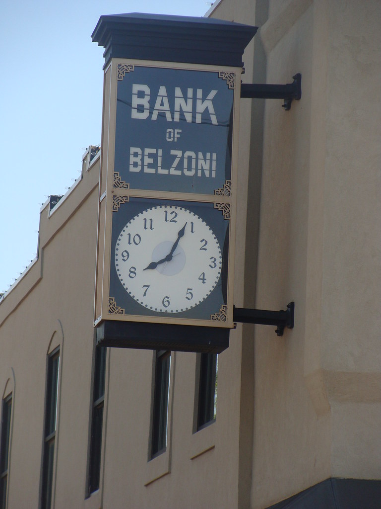 Bank of Belzoni Street ClockBelzoni, Ms. Lamar Flickr