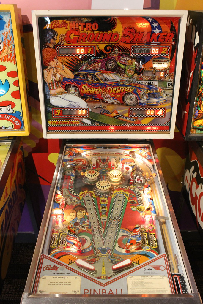 Bally Nitro Ground Shaker 02 Taken at the Roanoke Pinball … Flickr