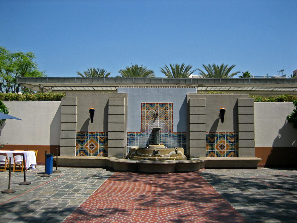 Fountain In The North Patio At Los Angeles Union Station a photo on