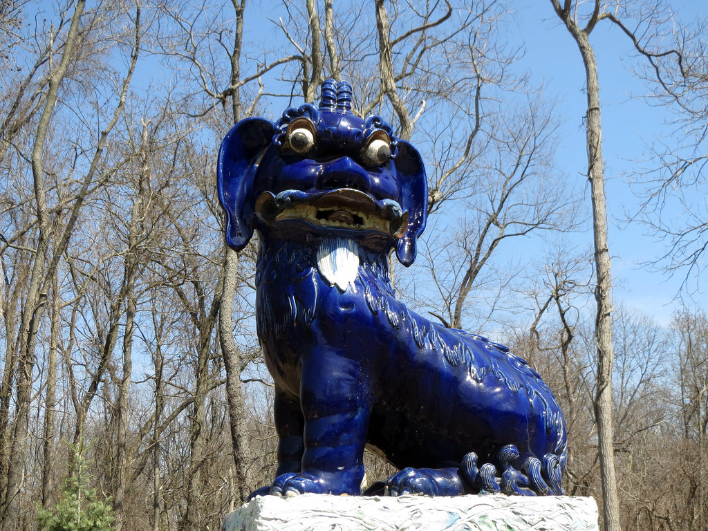 Derp fu dog at Allerton Park benjamin sTone Flickr