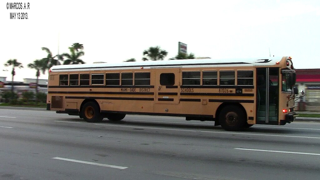MIAMI DADE SCHOOL BUS 87026 a photo on Flickriver