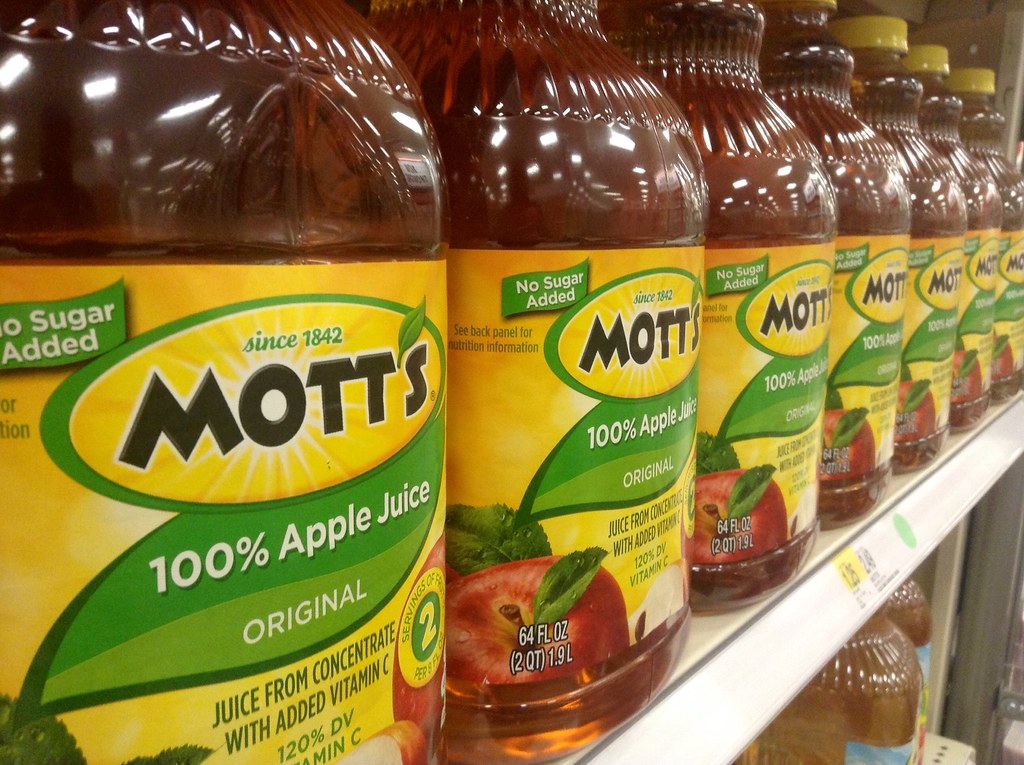 Mott's Apple Juice at Target Stores Pics by Mike Mozart of… Flickr