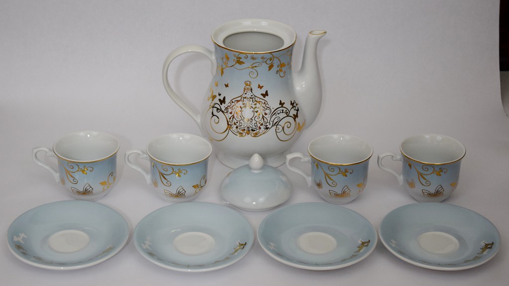 Cinderella Limited Edition Fine China Tea Set Live Actio… Flickr
