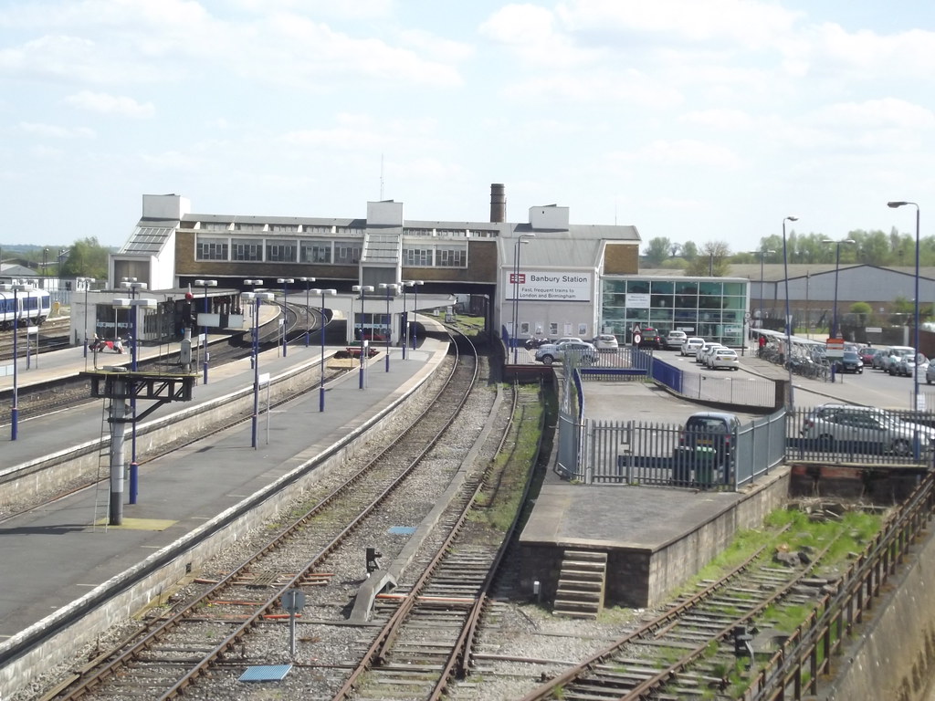 Banbury Station view from the Bridge Street Bridge Flickr