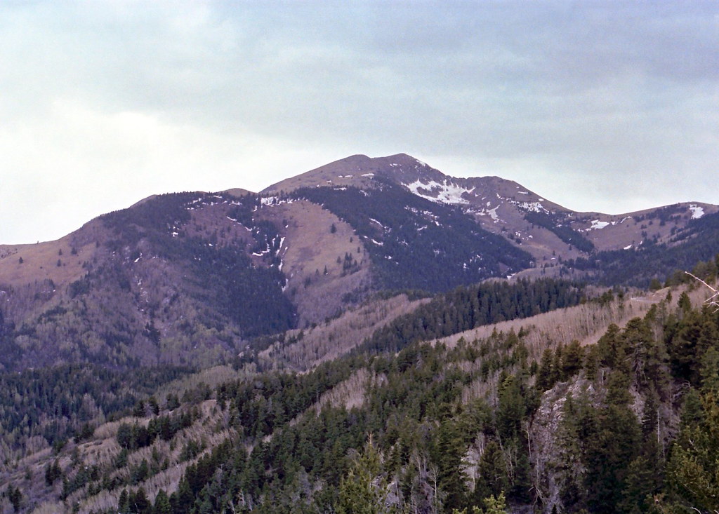 Sierra Blanca peak May 1977 cloudy view of Sierra Blanca p… Flickr