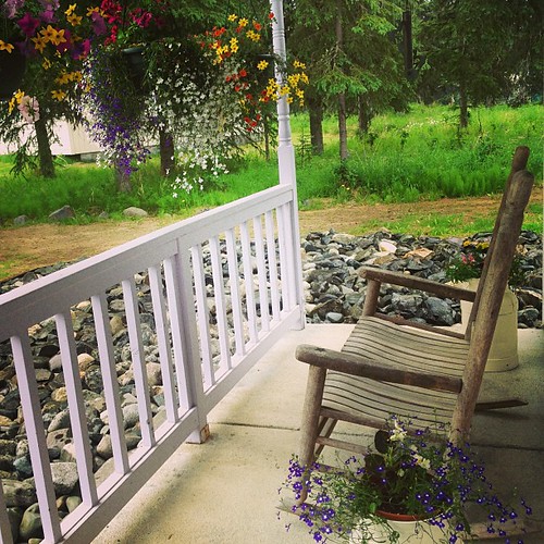 Rainy rain....porch KJQuee Flickr