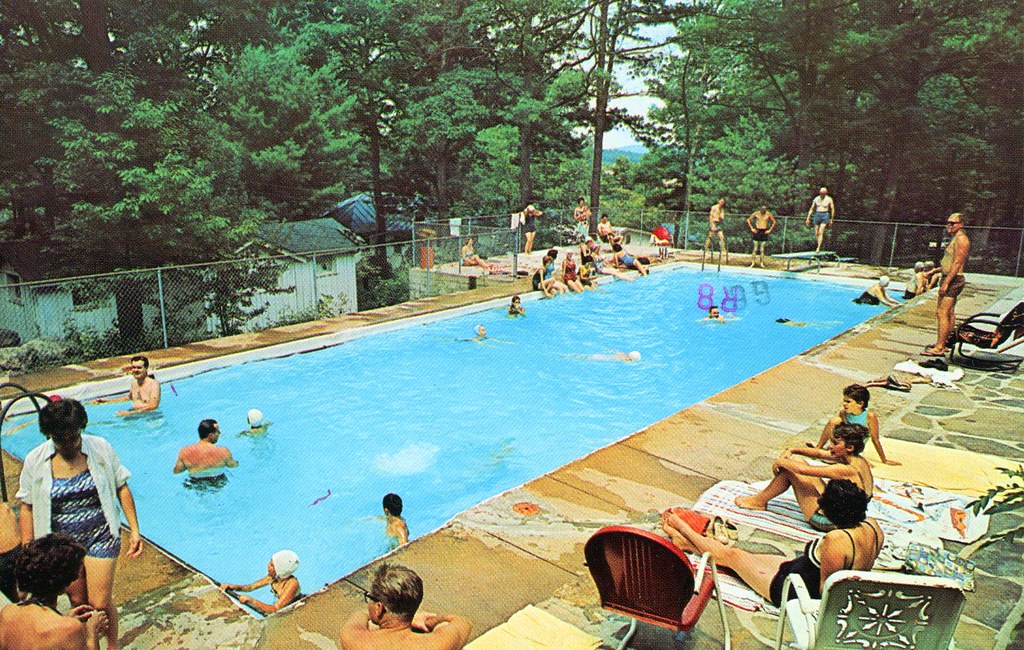 Shrine Mont swimming pool Orkney Springs VA marked 1981 William L