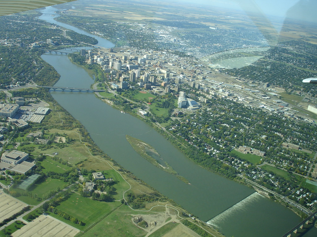 By Bizetto Saskatoon aerial view (3) The Centre Saskatoon Flickr