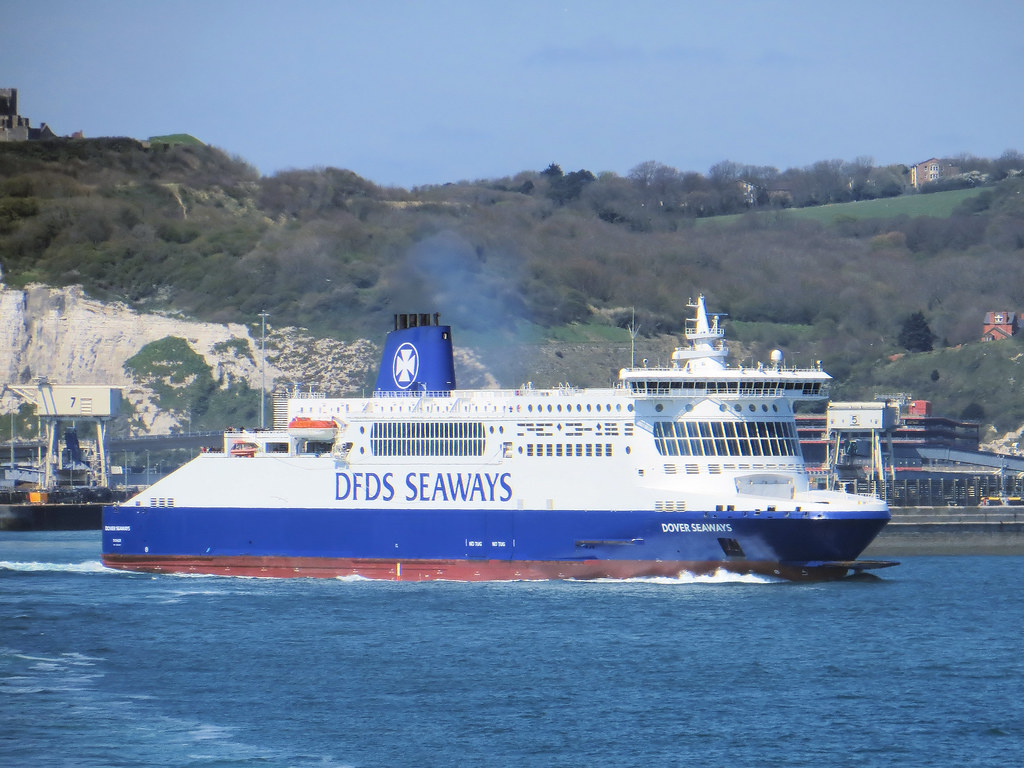 Dover Seaways leaving Dover for Dunkerque Roel Hemkes Flickr