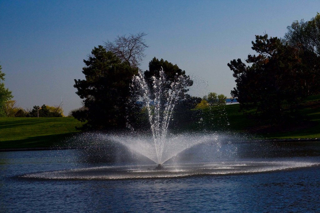 Big Bear Lake Fountain Century Park Vernon Hills Illinois … Flickr