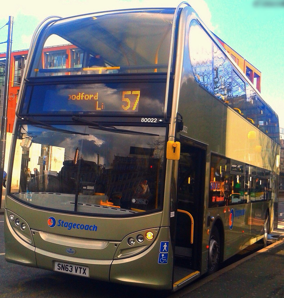 Stagecoach Manchester Hybrid Bus 80022 (SN63 VTX) Euro 6 E… Flickr