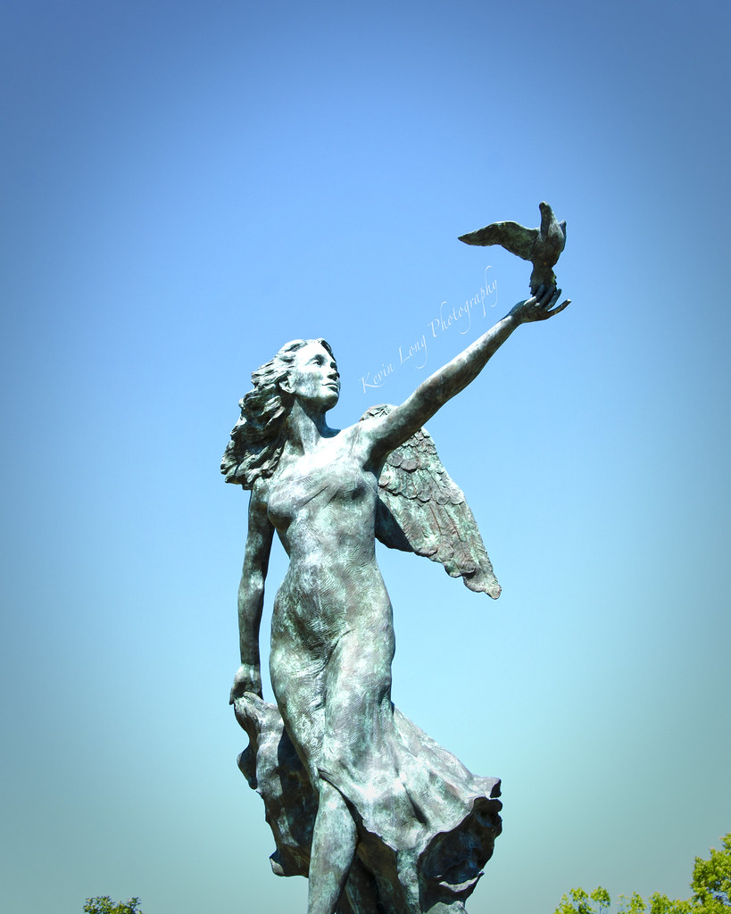 Iris Greek Goddess Statue