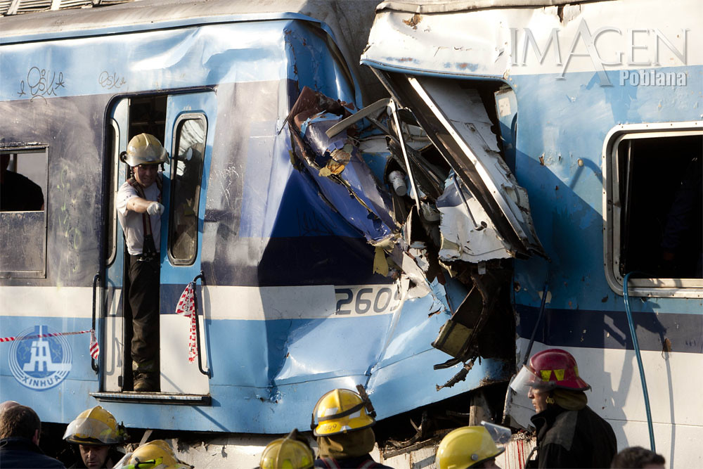 Choque de trenes en Argentina Imagen Poblana Flickr