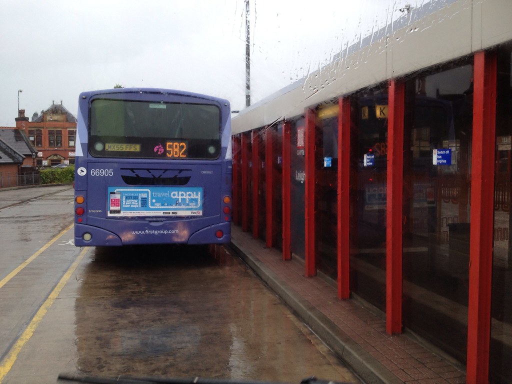 Leigh Bus Station Another one for the spotters while seein… Flickr